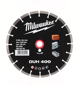 milwaukee Diamantskiva milwaukee duh 300mm