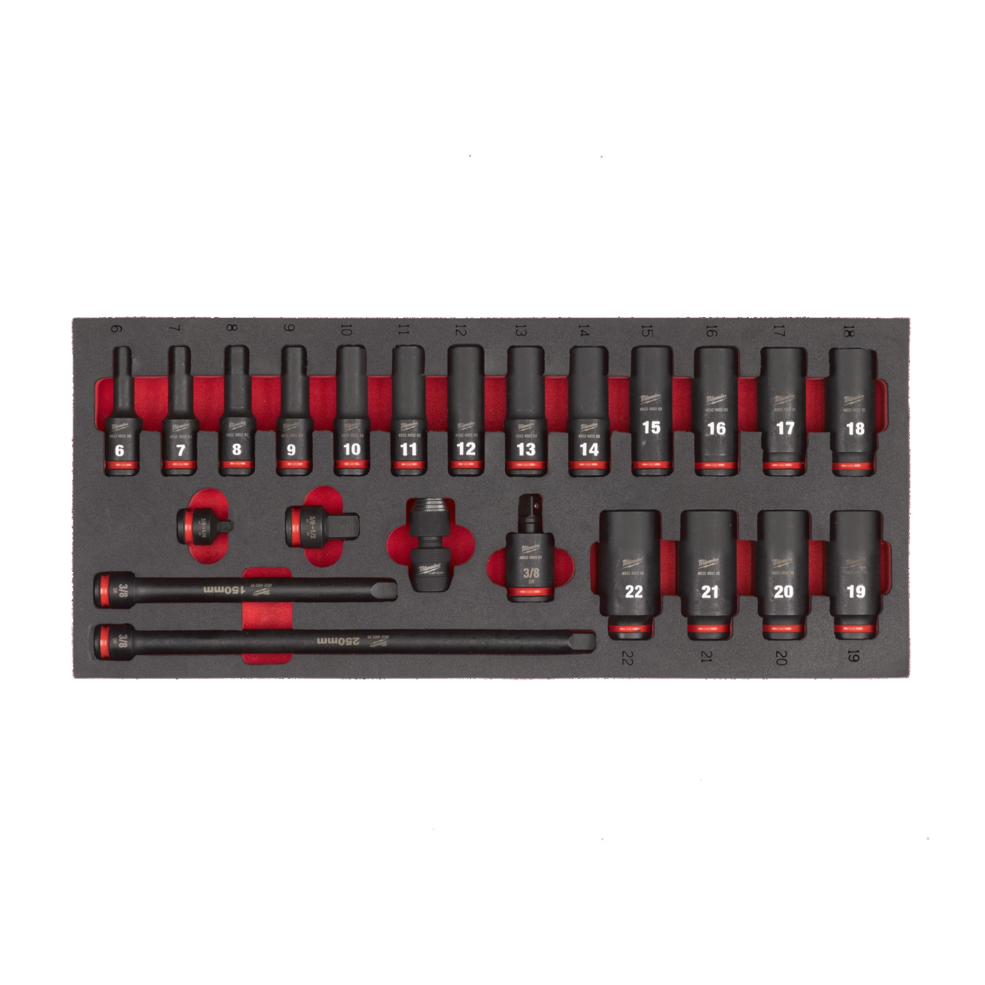 KRAFTHYLSSATS MILWAUKEE SKUM 3/8IN L 22 DEL