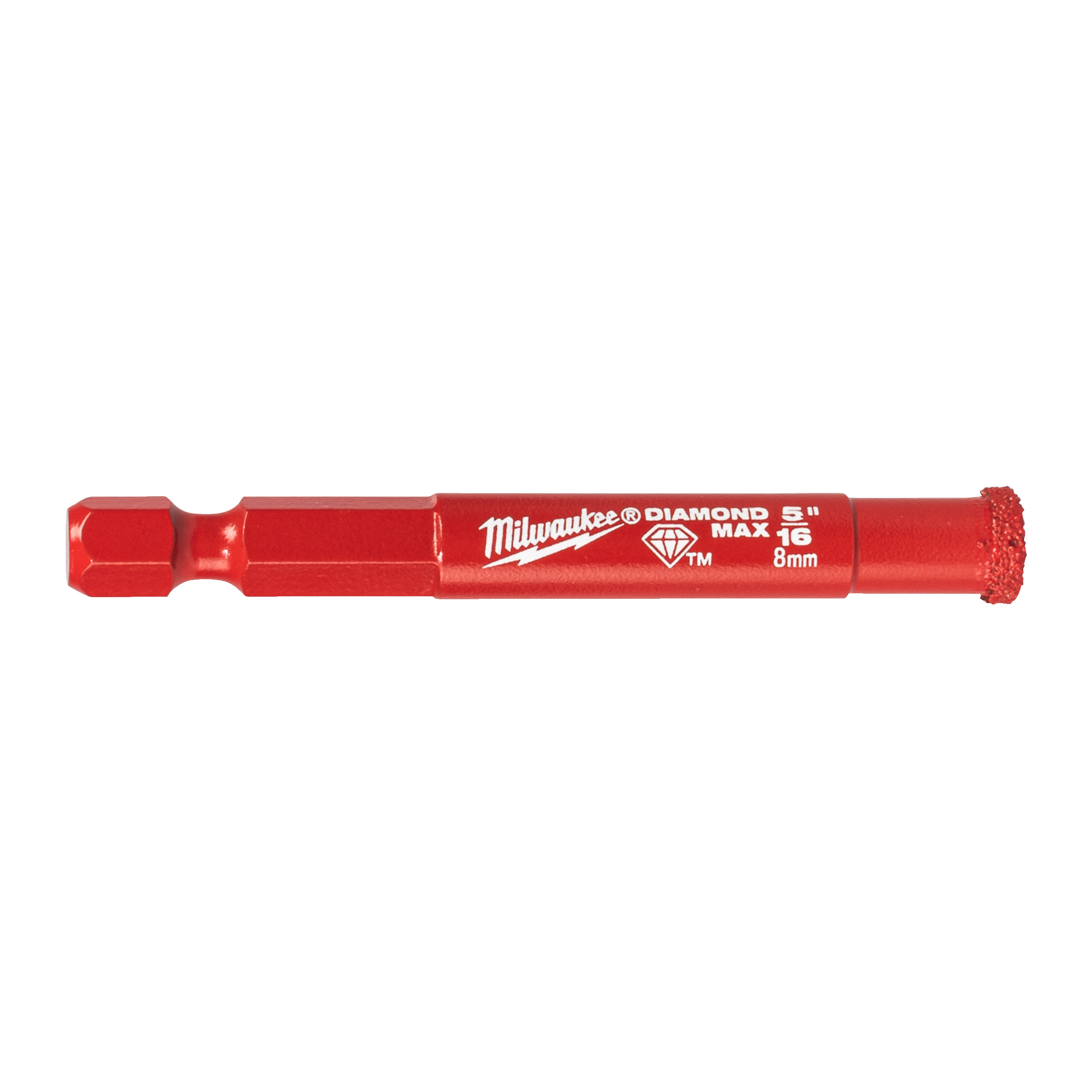 TEEMANTPUUR DIAMOND MAX HEX 1/4" 8mm