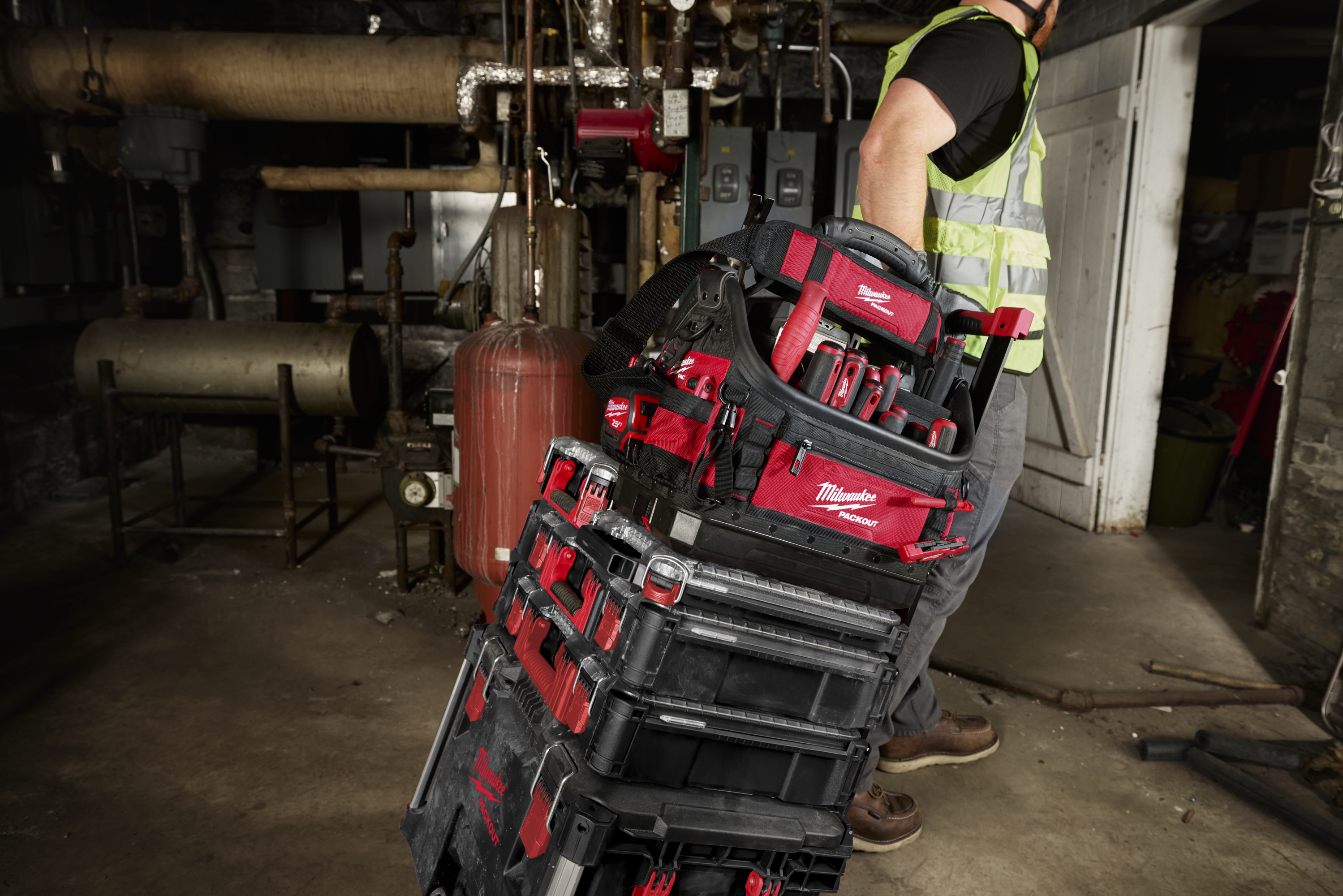 milwaukee Verktøybag pro 38cm packout