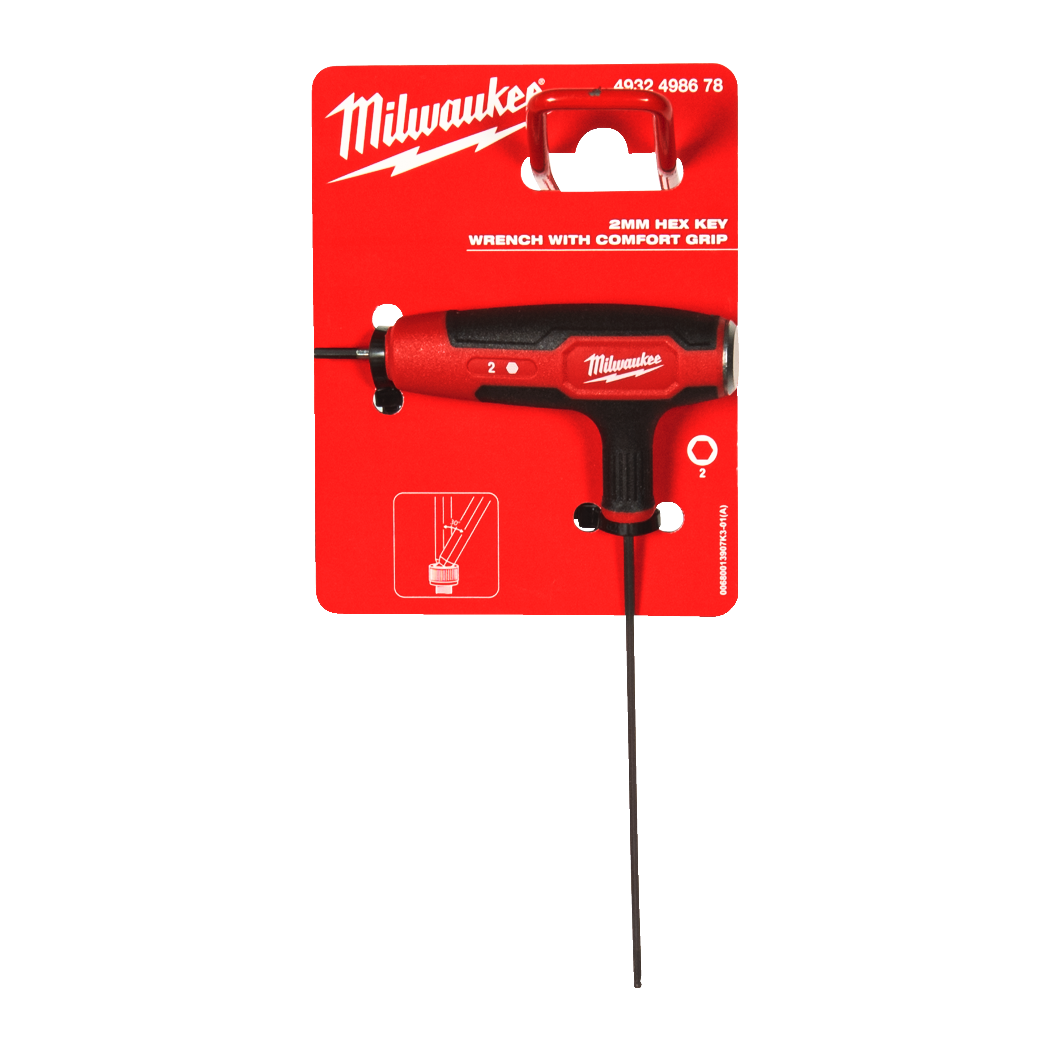 milwaukee Insexnyckel milwaukee t-handtag 2mm