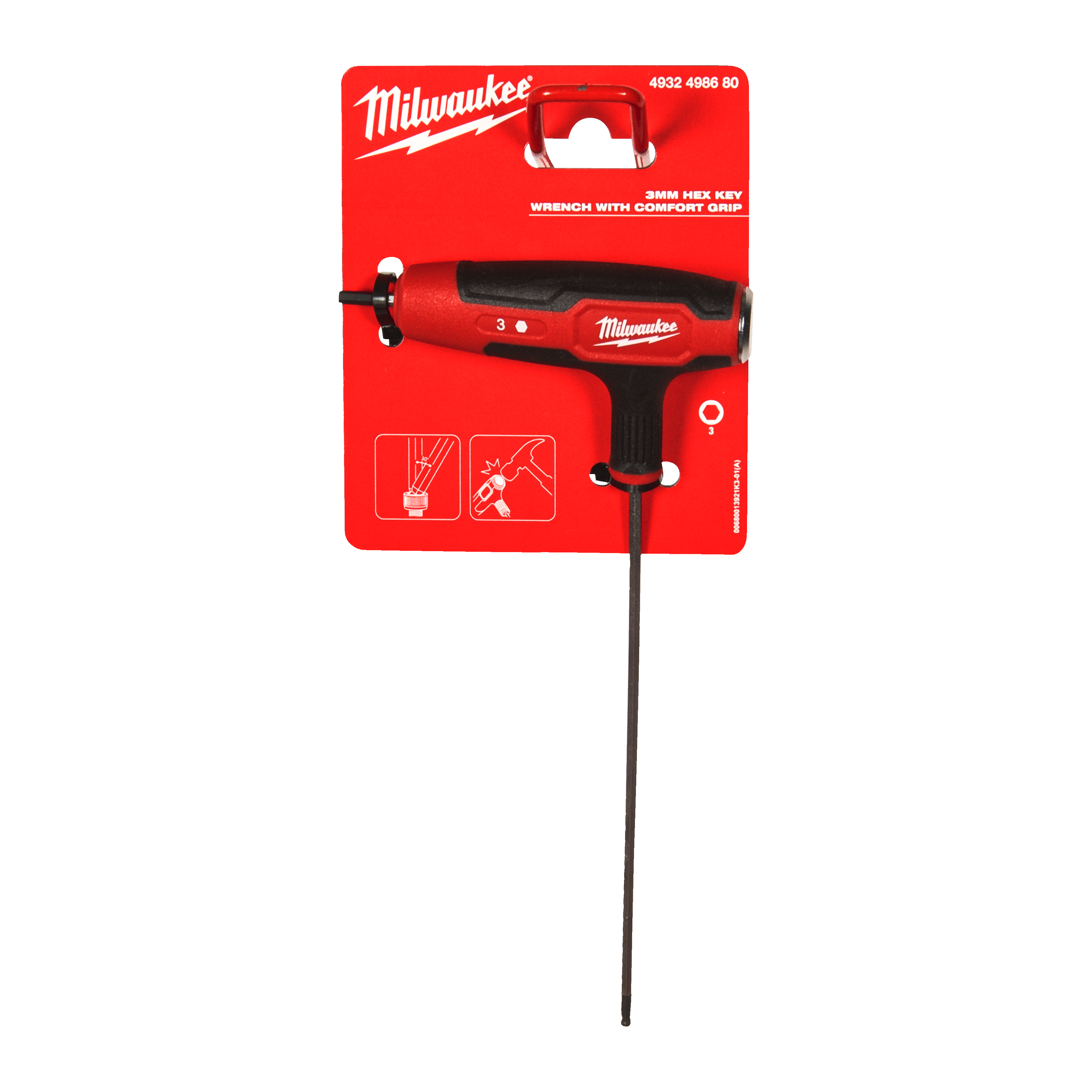 milwaukee Insexnyckel milwaukee t-handtag 3mm
