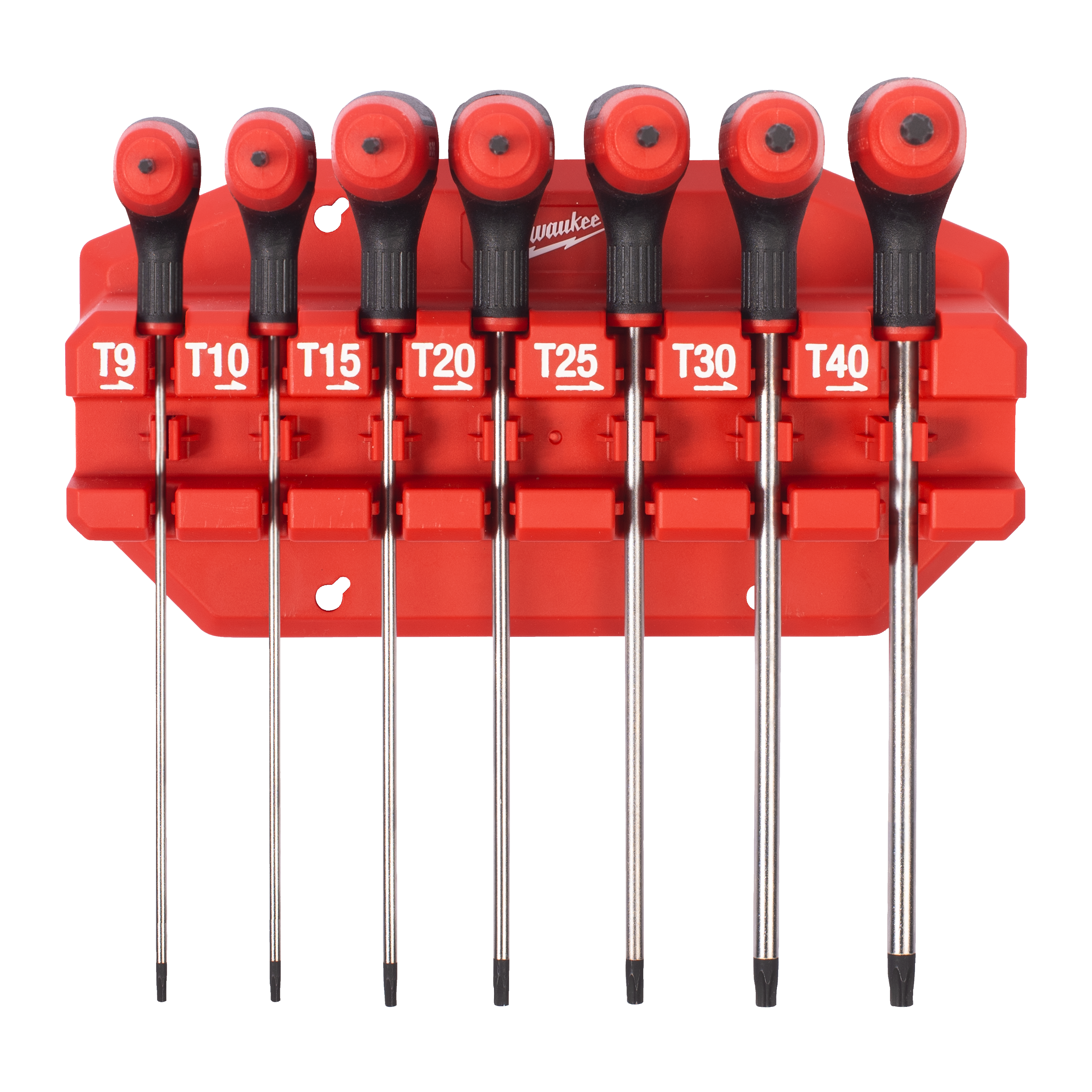 milwaukee Torx key set milwaukee comfort grip rack 7p