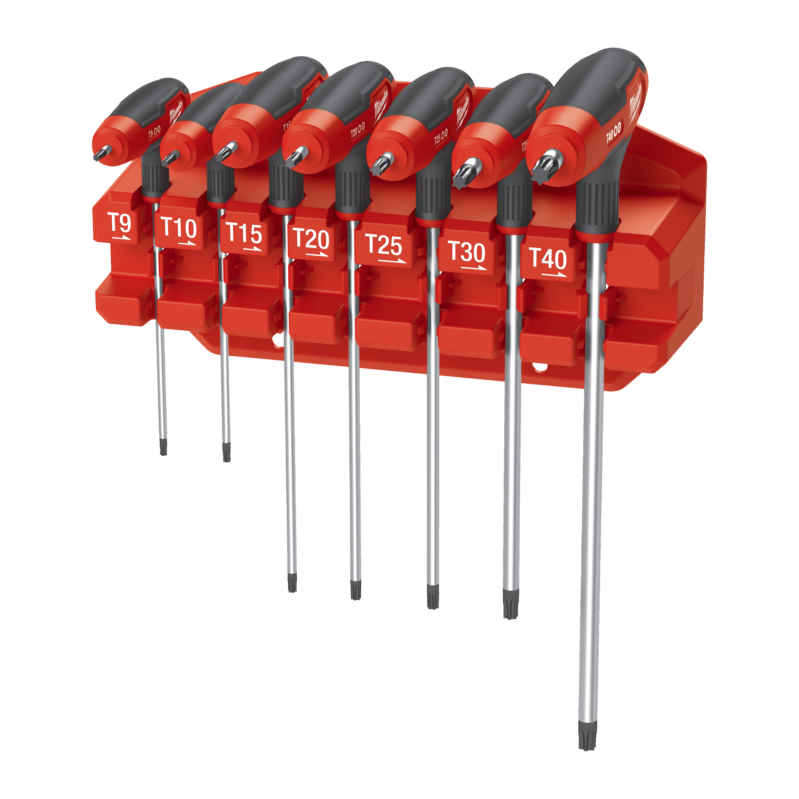 milwaukee Torx key set milwaukee comfort grip rack 7p