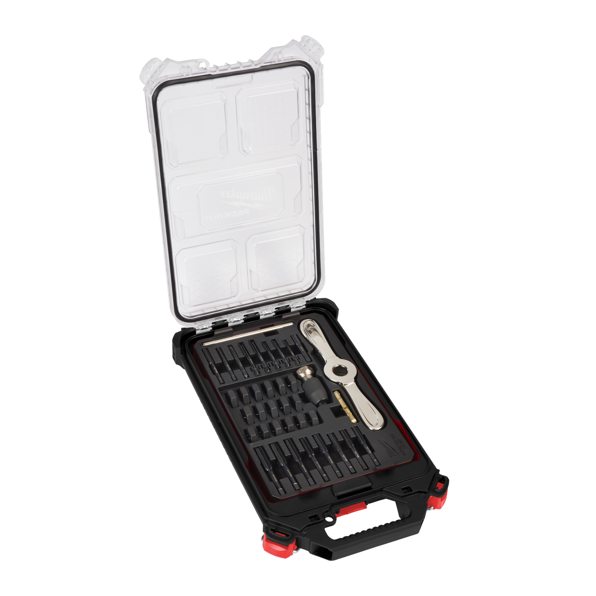 TAP AND DIE SET MILWAUKEE PACKOUT 38P