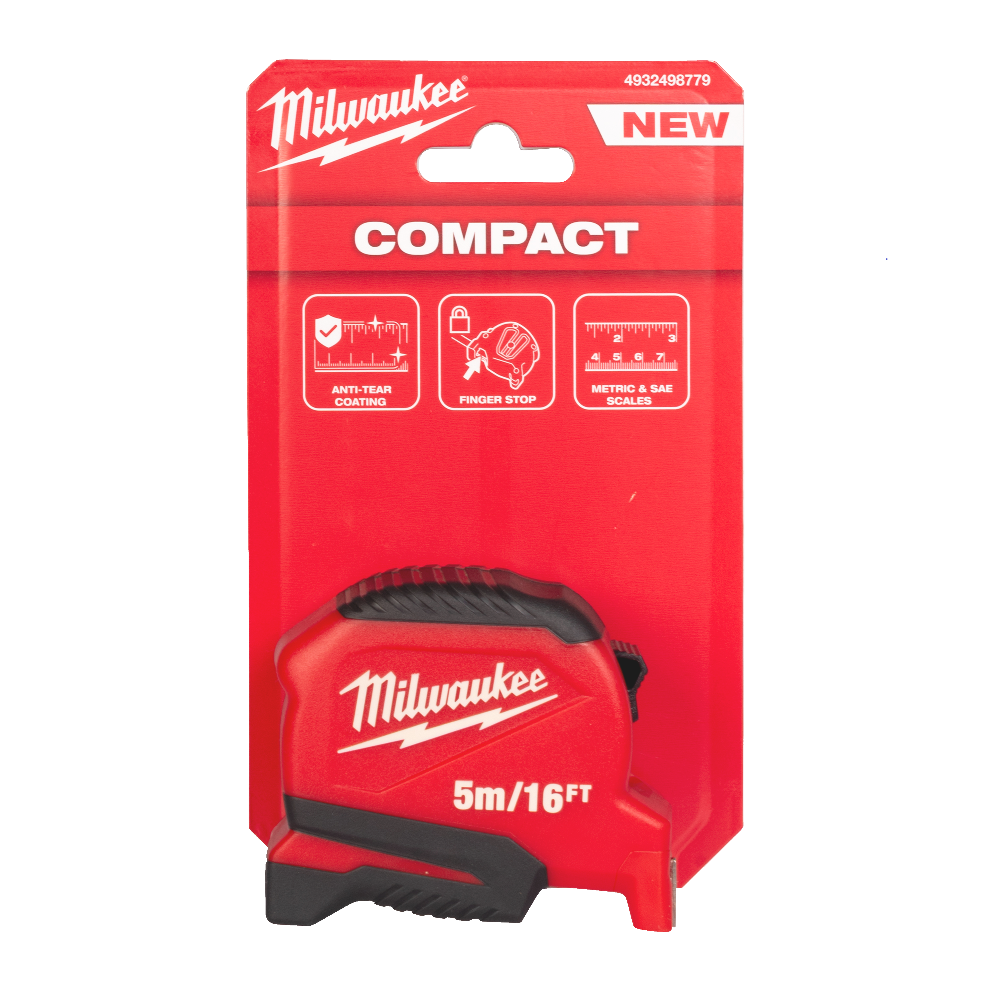 milwaukee Rullamitta milwaukee kompakti gen2 5m/16ft