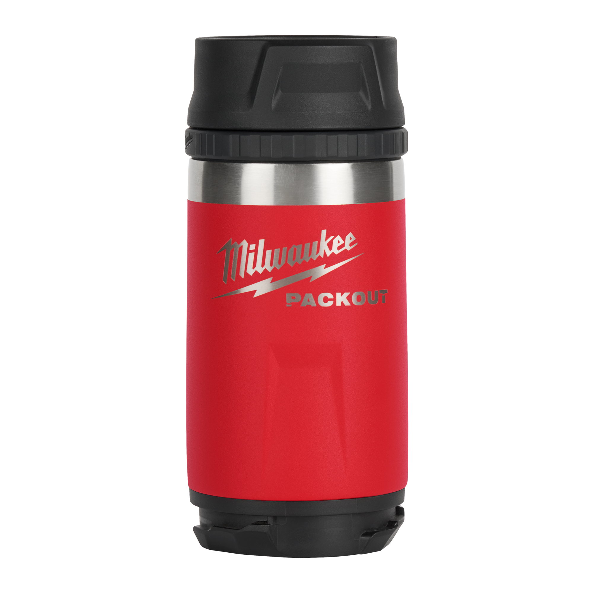 BOTTLE SIP LID MILWAUKEE 355 ML RED PACKOUT