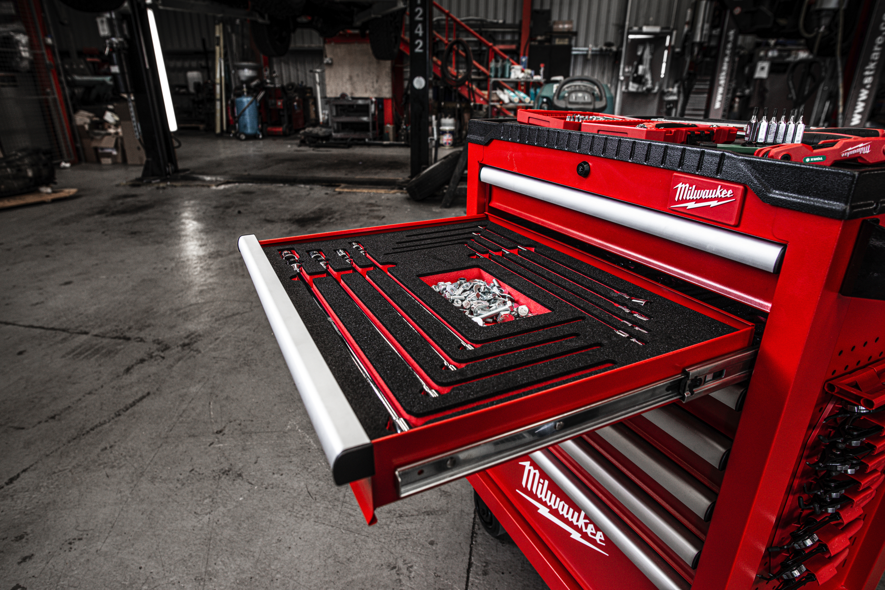 milwaukee Hylsnyckelsats milwaukee toolguard 10del
