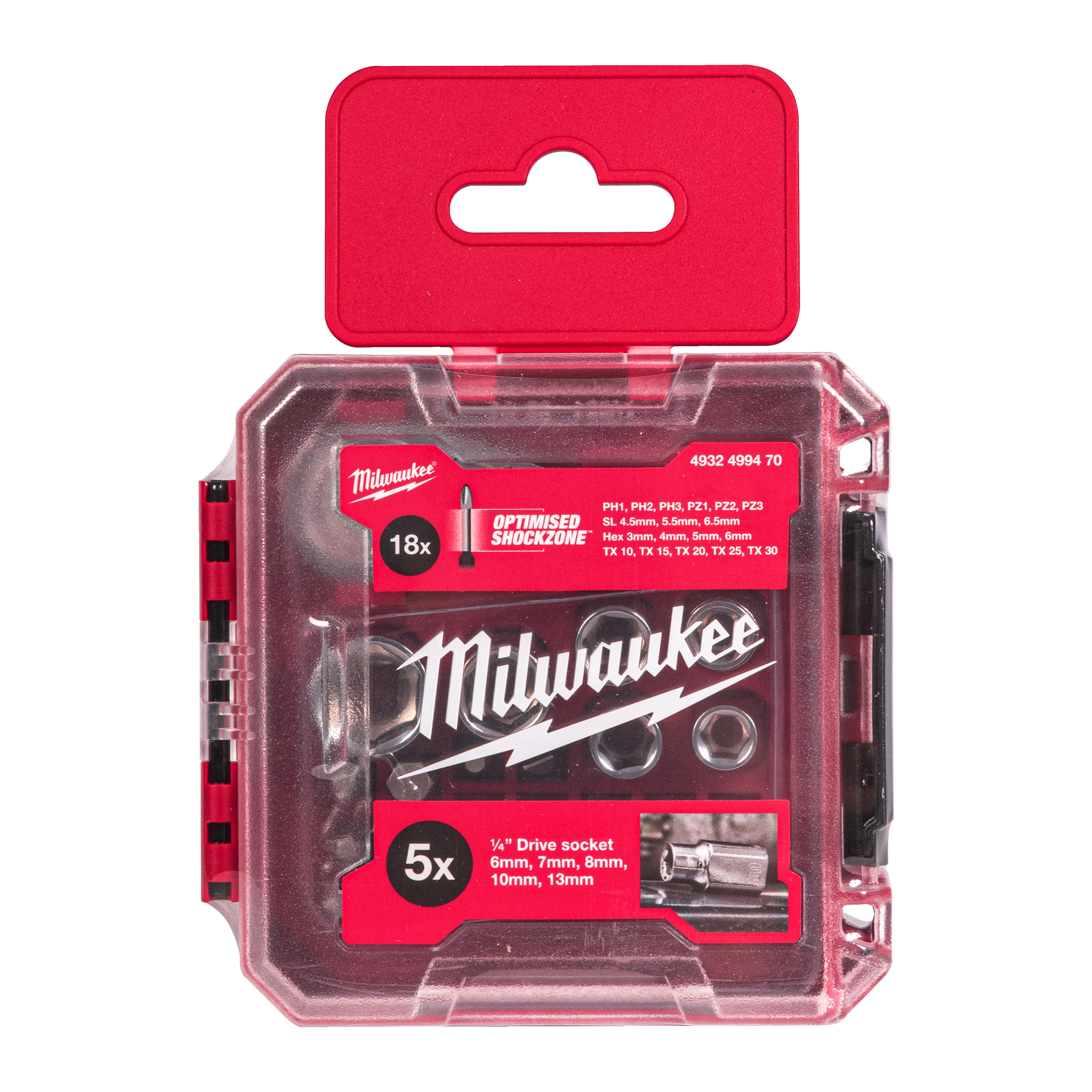 milwaukee Räikkäsarja milwaukee kompakti 1/4 25kpl