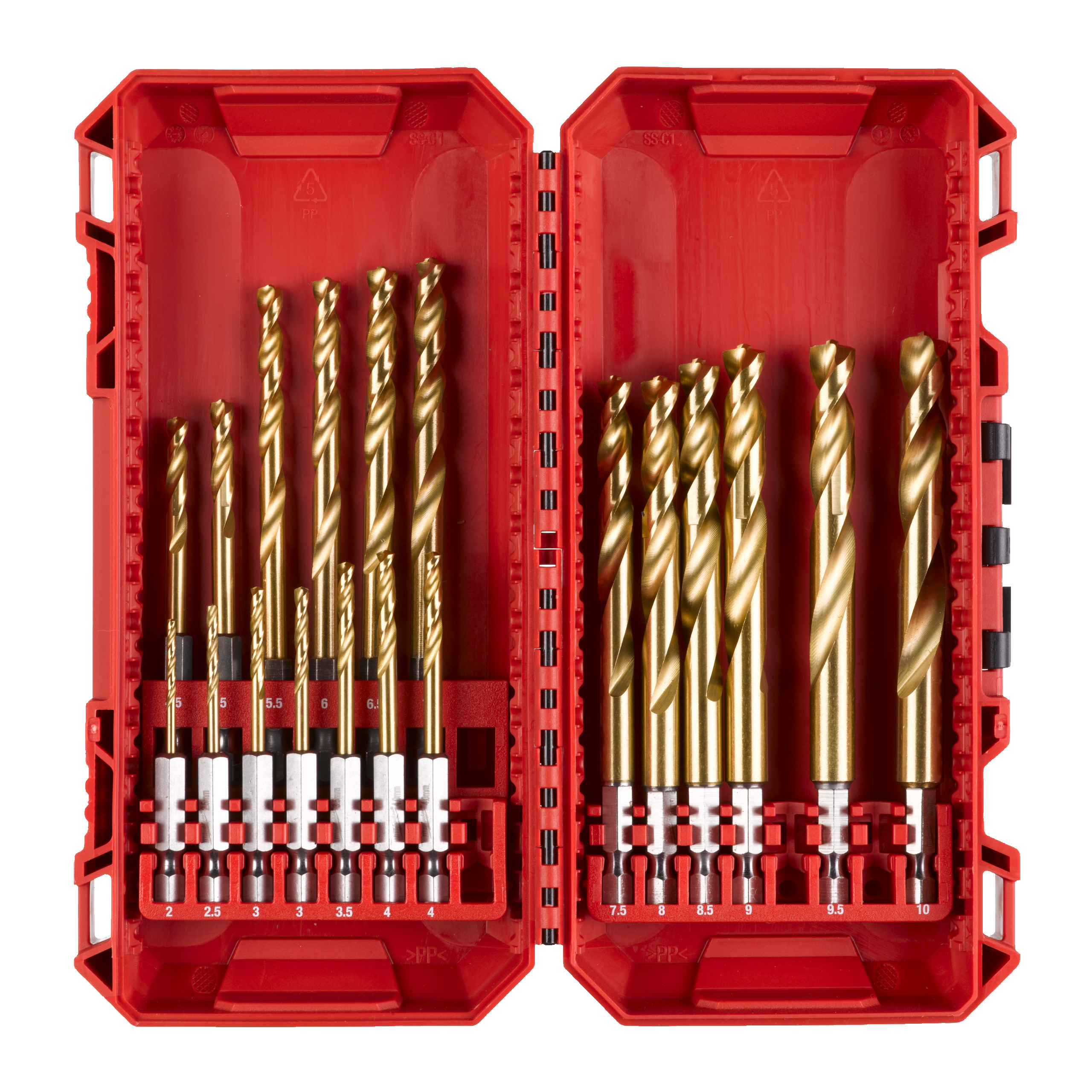 milwaukee Metalliporasarja milwaukee hssg-tin 19kpl