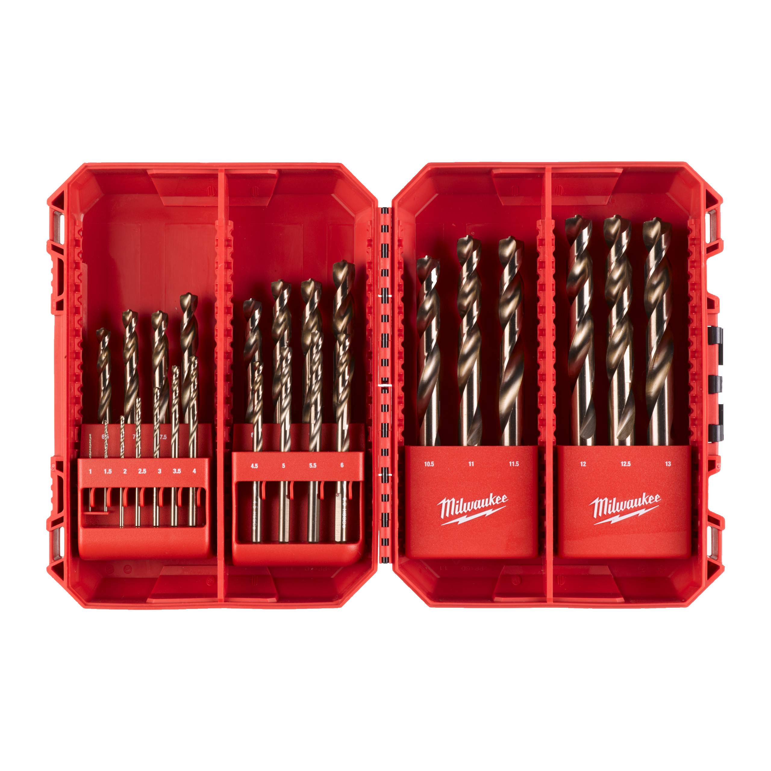 milwaukee Drill set milwaukee metal hssg-co 25p