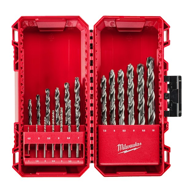 MILWAUKEE DRILL SET MILWAUKEE METAL HSSG TW 19P | Metal Drill Bits And ...