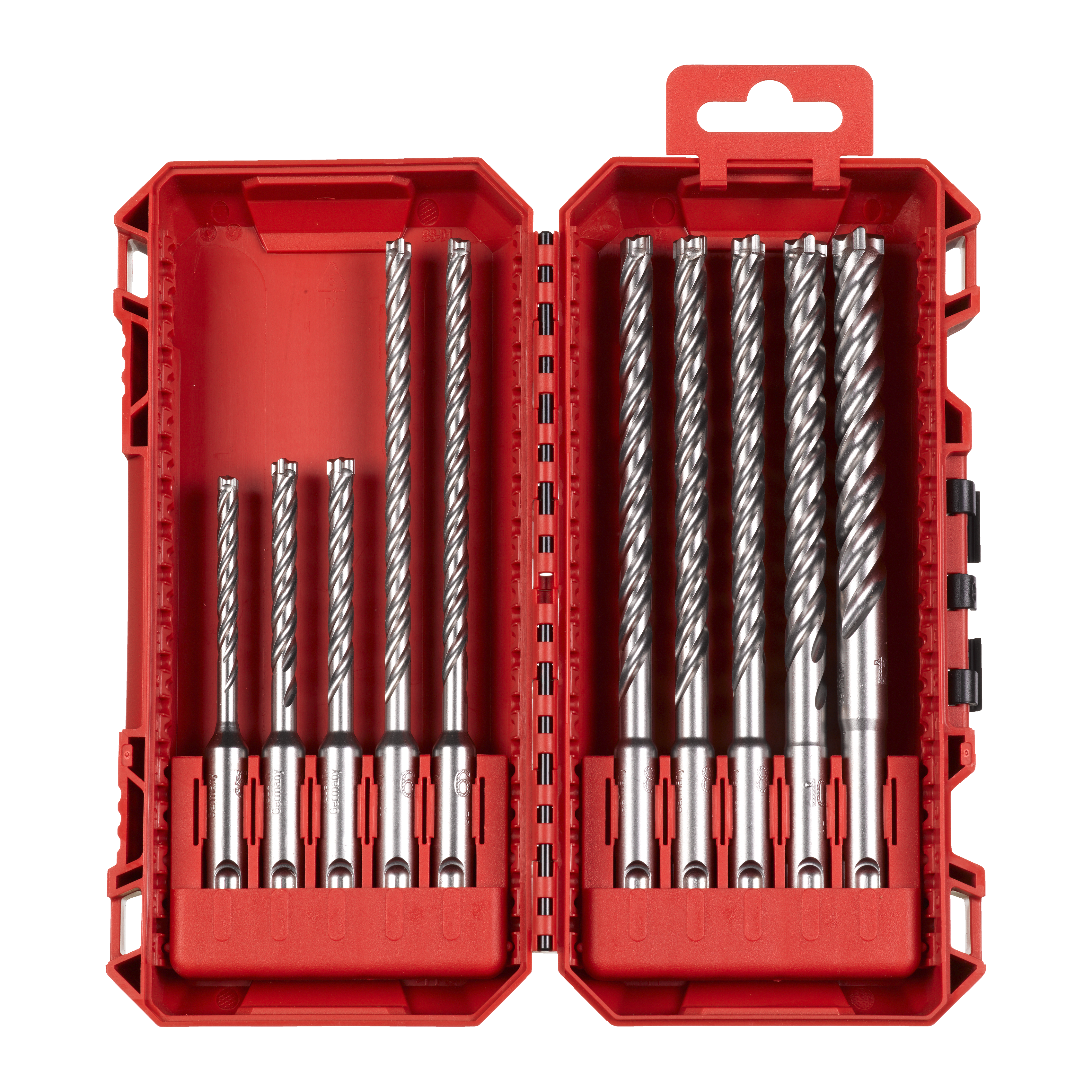 DRILLBIT SET MILWAUKEE SDS PLUS MX4 PF SET 10P