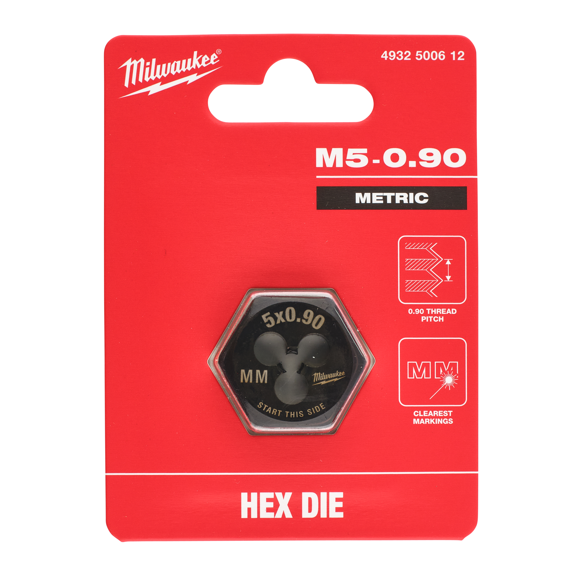 milwaukee Hex kierrepakka milwaukee m5-0,90mm