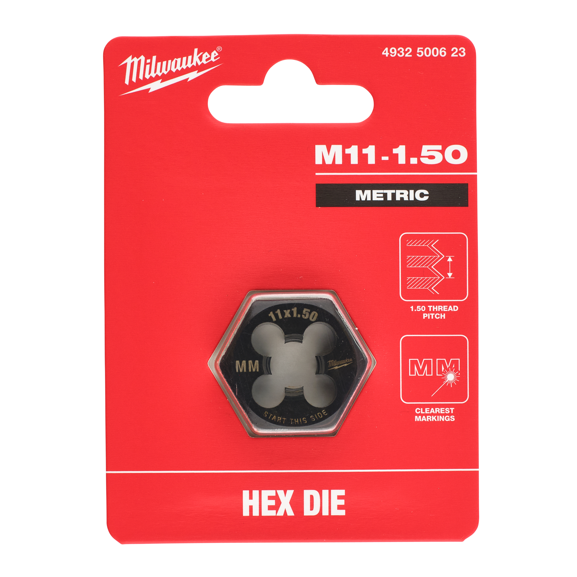 milwaukee Gängsnitt milwaukee m11-1,50mm