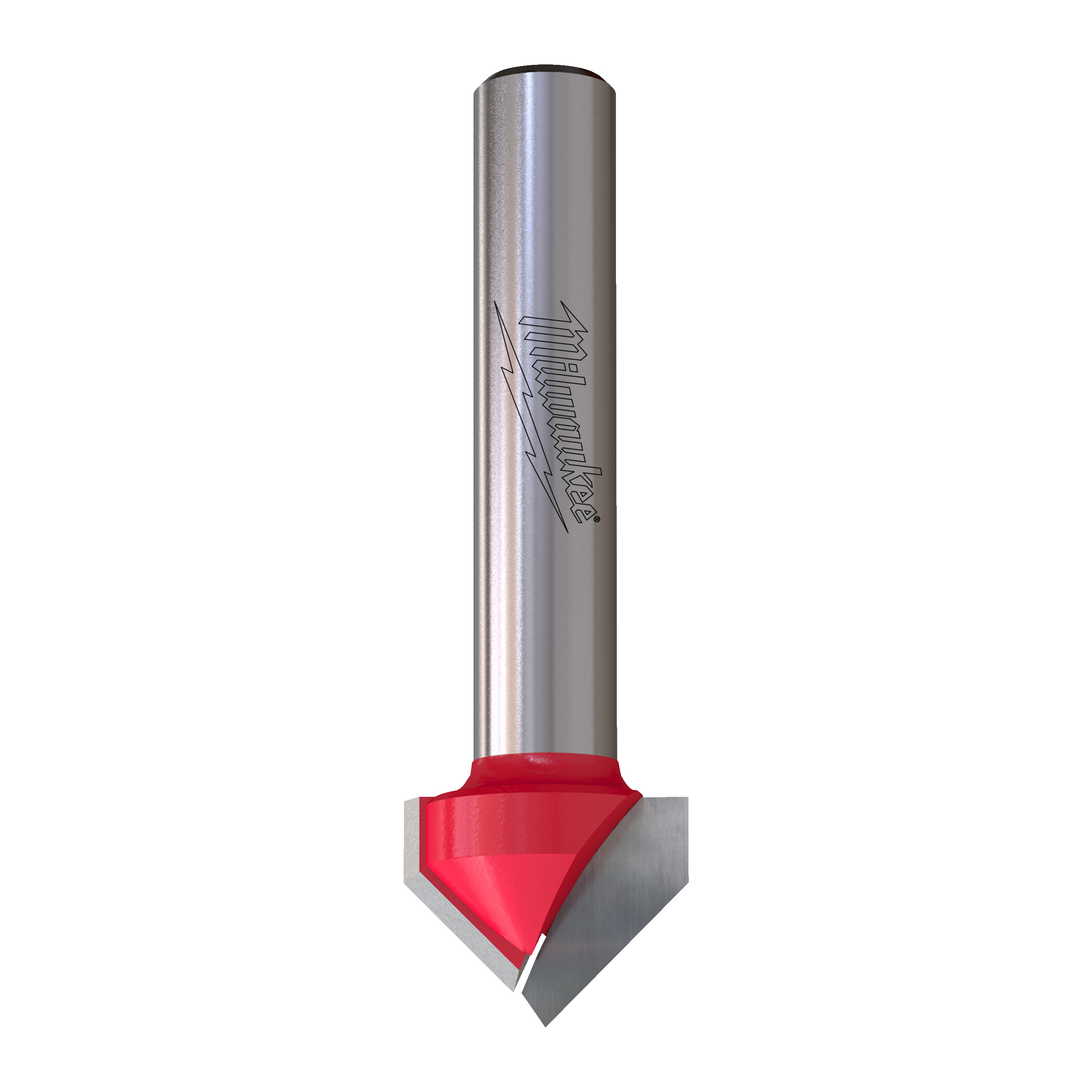 milwaukee Router bit milwaukee s8 v-groove 16/52,8