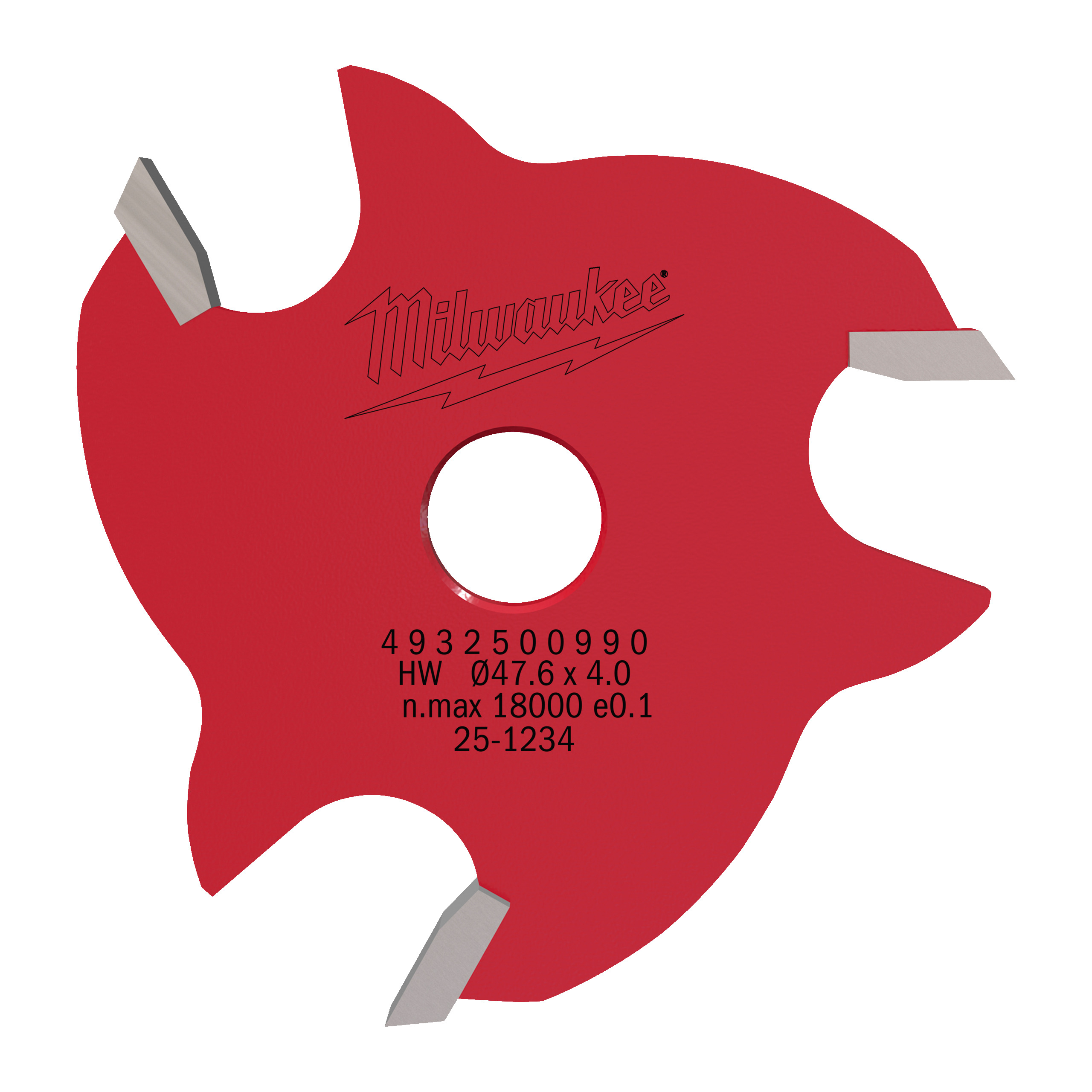 SKIVNOTSTÅL MILWAUKEE S8 4MM