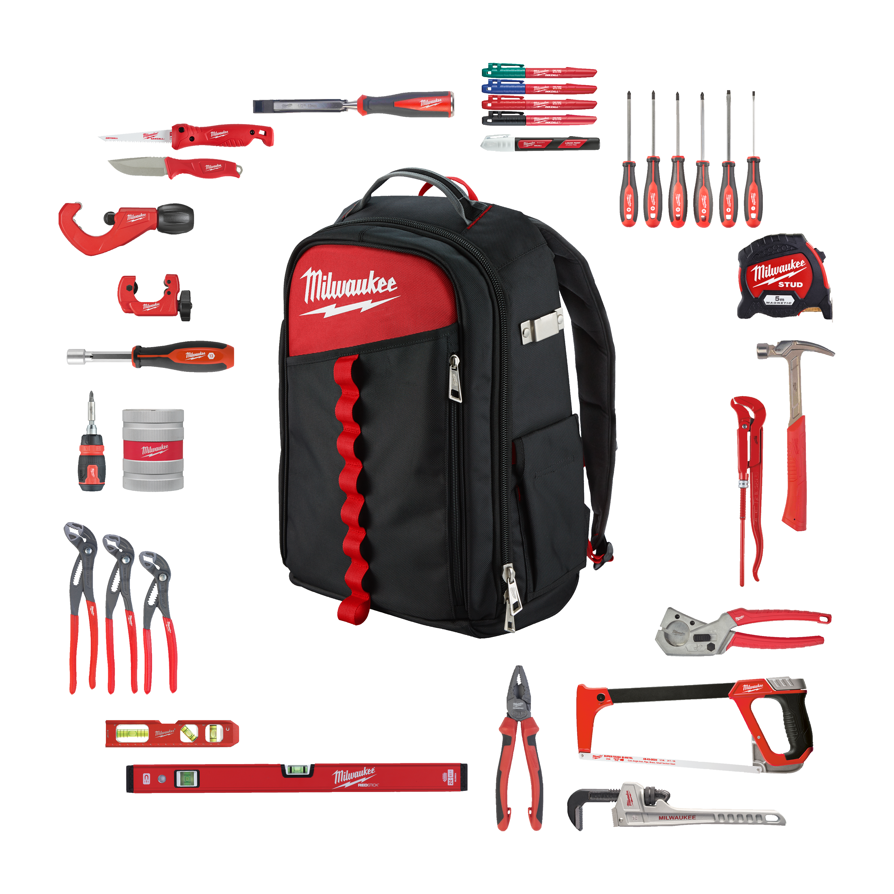 milwaukee Vvs set milwaukee backpack 38p