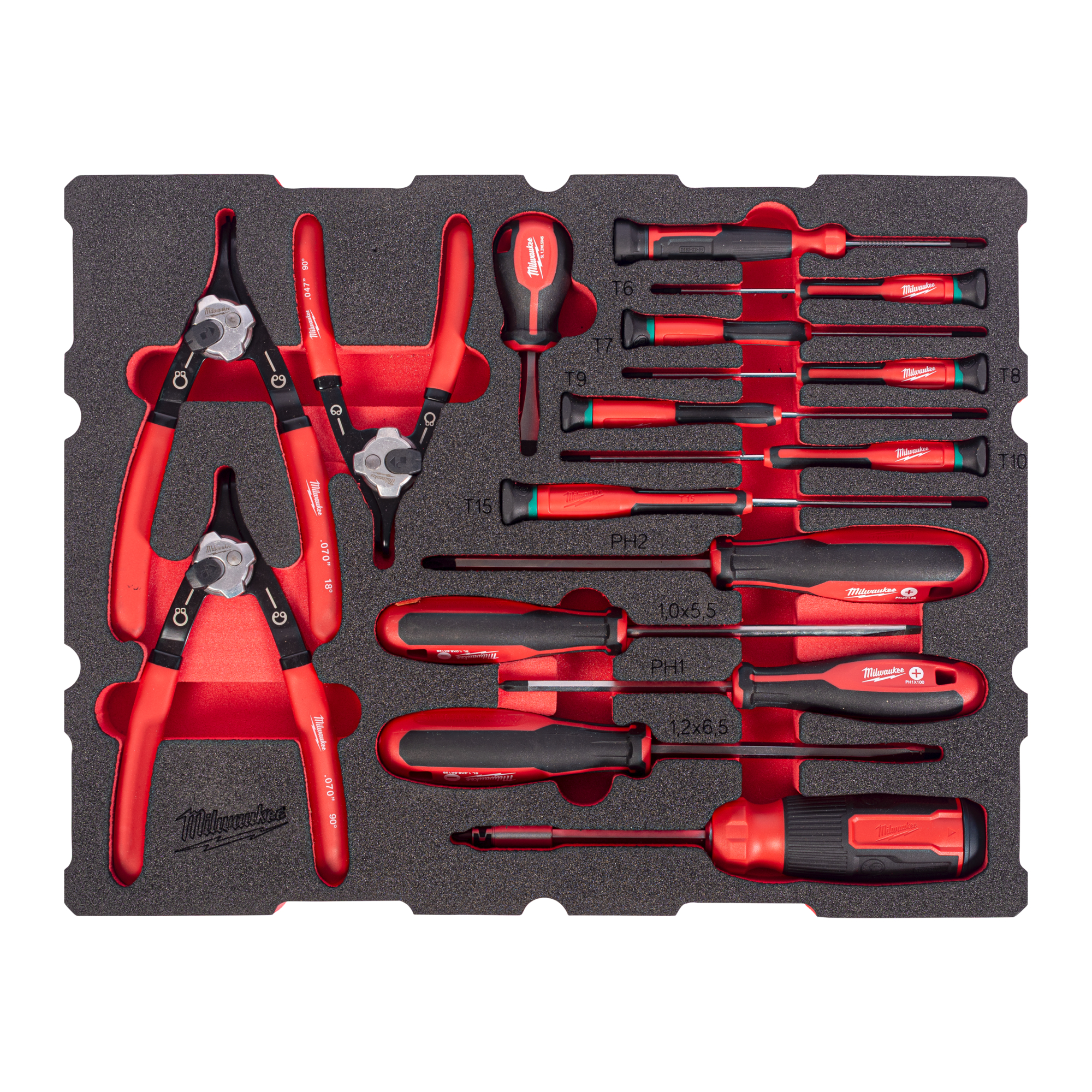 PACKOUT DRAWER MILWAUKEE CIRCLIP PLIER 44P