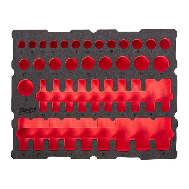 MILWAUKEE EMPTY INSERT MILWAUKEE 42P RATCHET | Storage Systems | Onninen