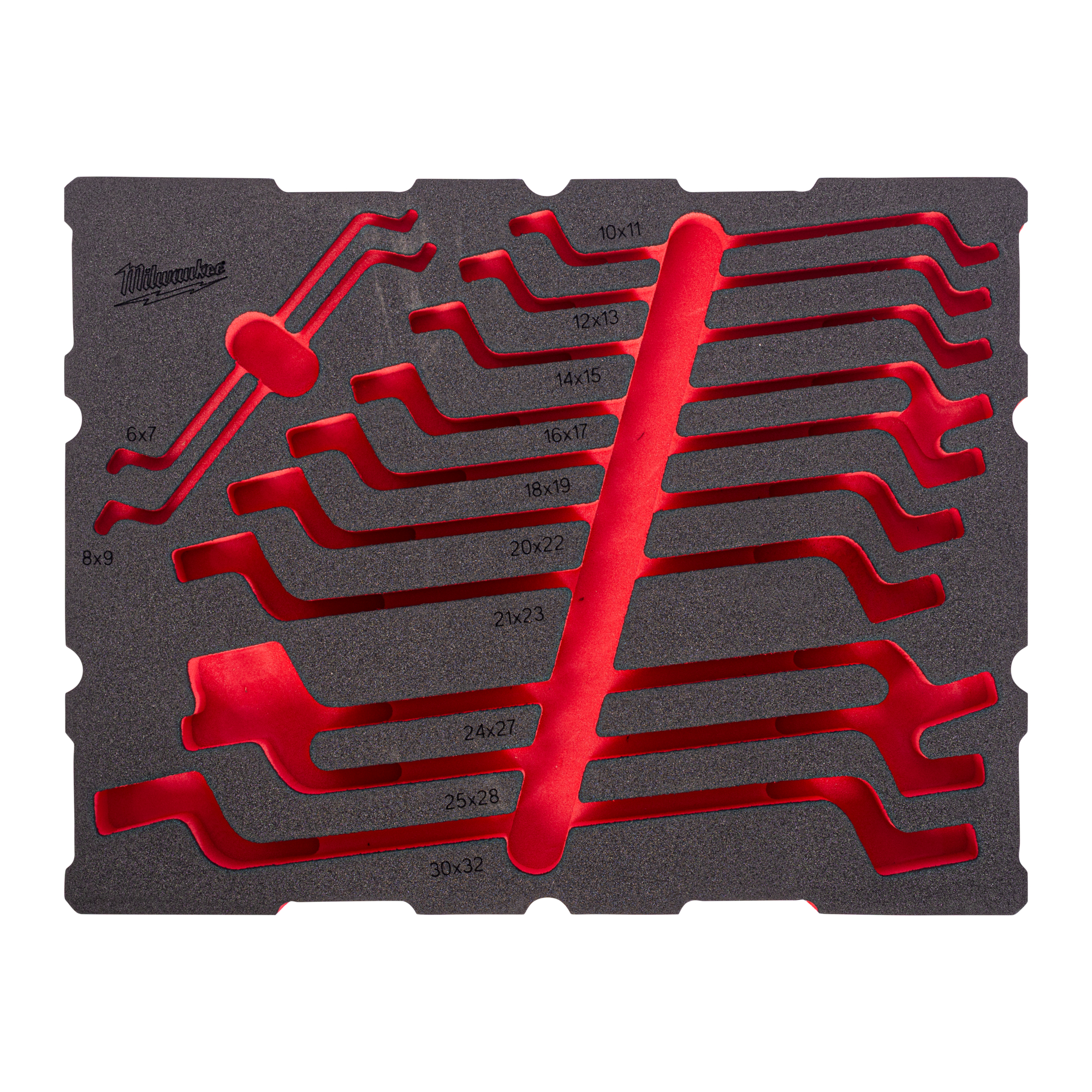 ALUSTA MILWAUKEE 12KPL SILMUKKA-AVAIMET