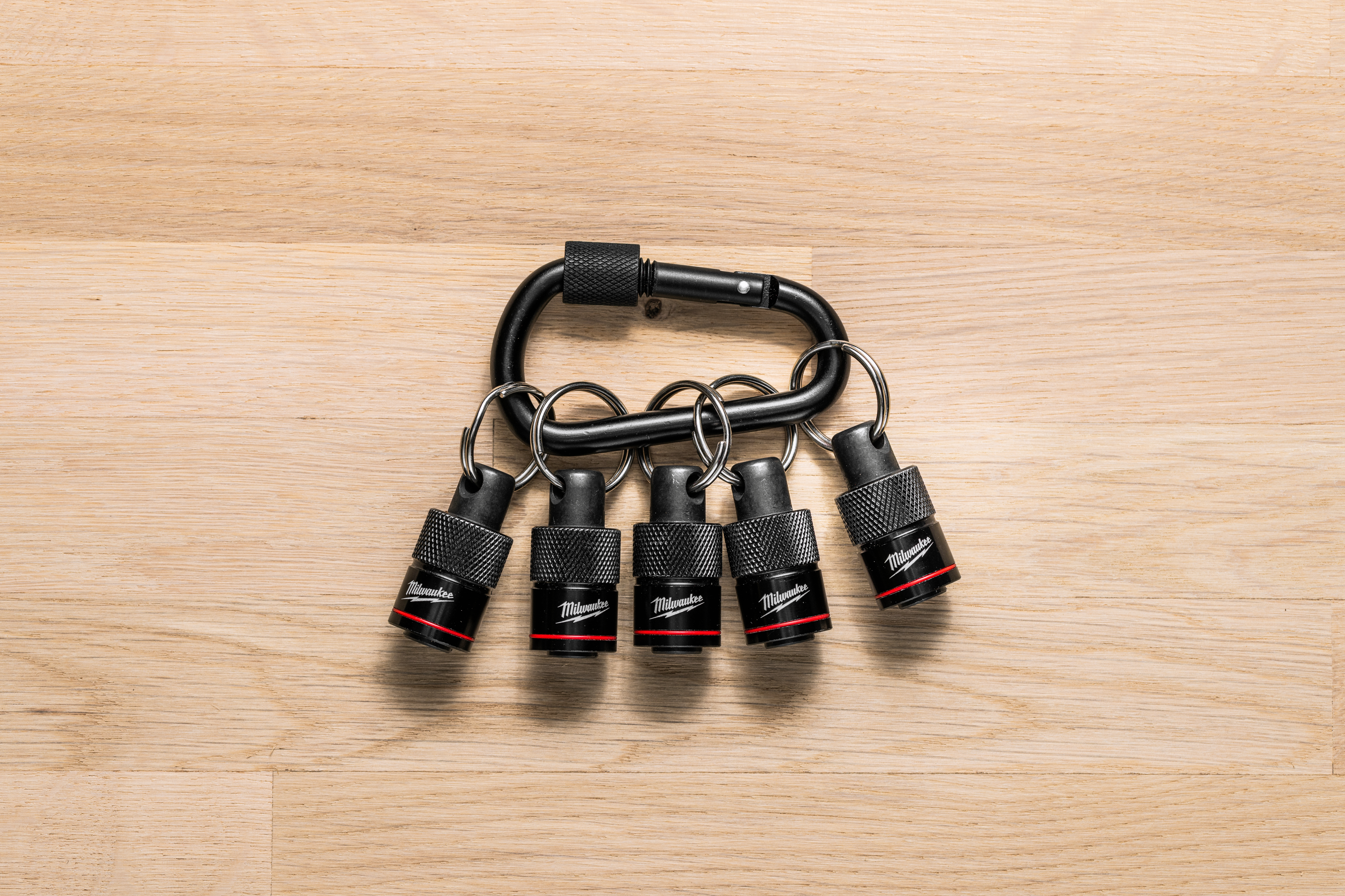 milwaukee Carabiner milwaukee shw 5pc bit holders
