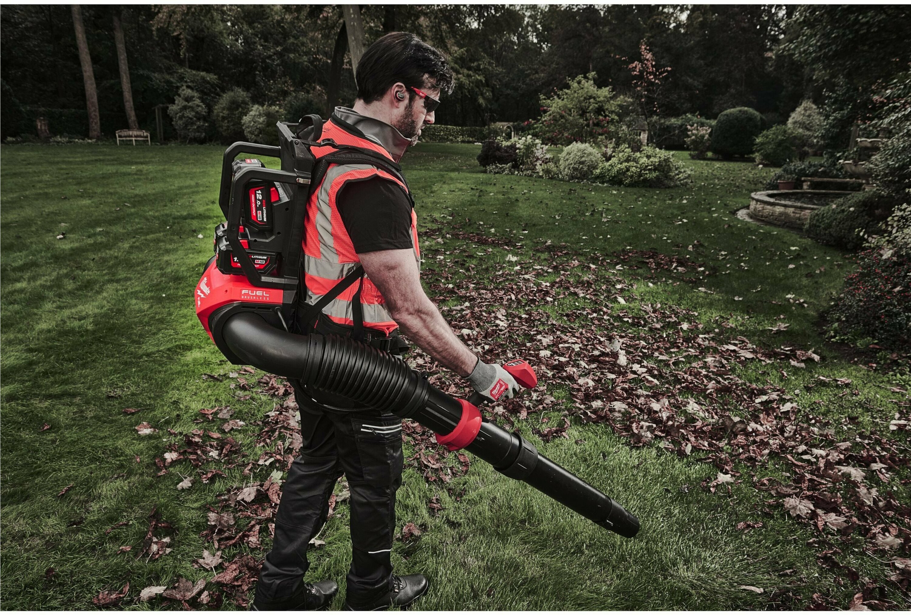 milwaukee Bat backpack blower milwaukee m18 f2bpb-124