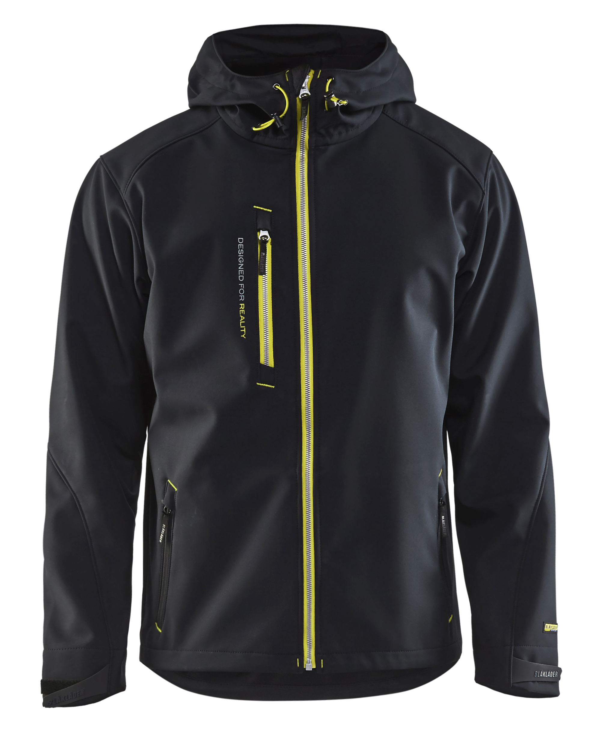 JACKET BLÅKLÄDER SIZE XS BLACK/YELLOW