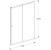 ido Sliding door ido showerama 8-1 1350