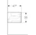 geberit Cabinet for washbasin xeno² scultura grey, wood-texture