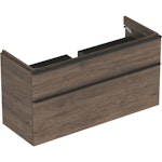 CABINET FOR WASHBASIN SMYLE SQ HICKORY, WOOD-TEXTURE