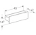 geberit Vägghylla smyle square 450x148x15mm