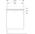 geberit Cabinet for washbasin smyle sq lava, matt