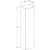 geberit Tall cabinet xeno² white, high-gloss