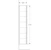 geberit Tall cabinet xeno² white, high-gloss