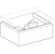 geberit Cabinet for washbasin xeno² greige, matt