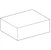 geberit Low cabinet xeno² white, high-gloss