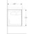 geberit Cabinet for washbasin xeno² white, high-gloss