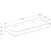 geberit Washbasin citterio two tap holes, keratect