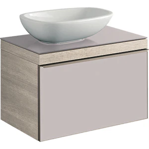 geberit Alakaappi citterio ruskeanharmaa lasi/tammi beige
