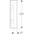 geberit Mirror citterio oak beige, wood-texture
