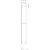 geberit Tall cabinet acanto sand grey matt/shiny glass