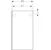 geberit High-level cabinet acanto sand grey matt/shiny glass