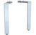geberit Set of feet acanto 2 pcs, h=28.1cm, chrome