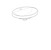 geberit Washbasin countertop geberit 500.722.01.2 variform