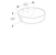 geberit Washbasin semirecessed geberit 500.783.00.2 variform keratect