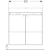 ido Allaskaappi ido light 600x373x580mm valkoinen