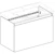 ido Washbasin cabinet ido light 900x470x580mm ash dark