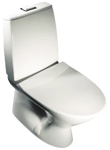 ido Mosaik wc med dolt avlopp 39070-01-101 hård sits ido
