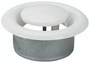 fresh Frånluftsdon fresh fmls 100 metall vit